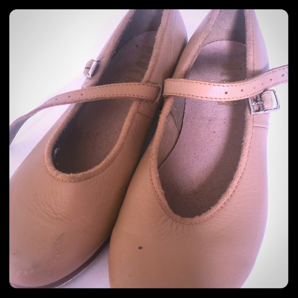 Little girl tap shoes